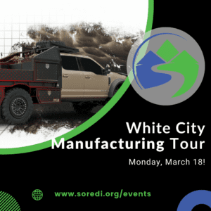 March 18 White City Industry Tour graphic