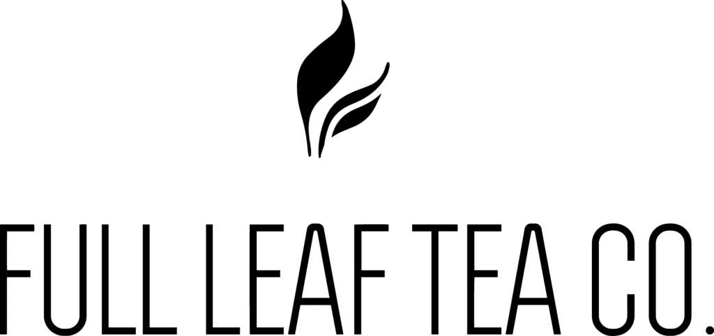 Full Leaf Tea Logo Black