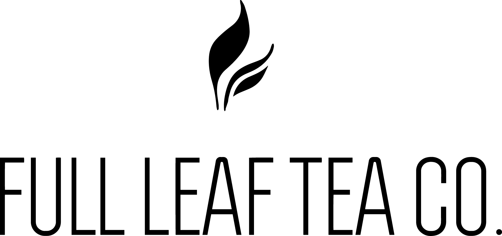 Full Leaf Tea Logo Black